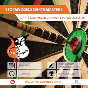 Stormvogels Darts Masters op 6 April
